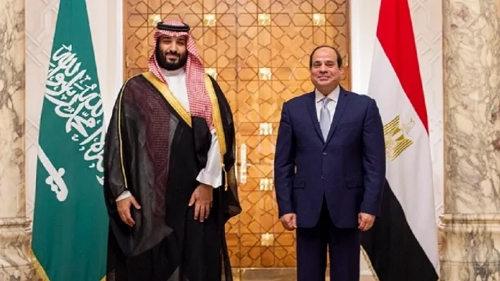 Egyptian president, Saudi crown prince meet in Cairo for talks