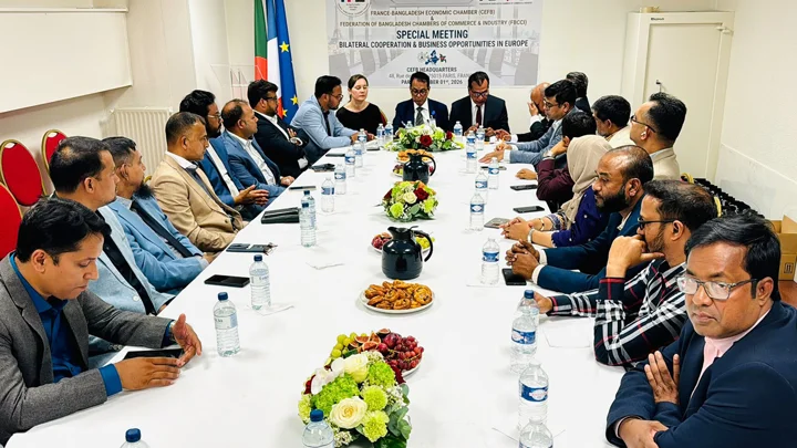 বাণিজ্য-অর্থনীতিতে নতুন সম্ভাবনা, প্যারিসে বাংলাদেশ-ফ্রান্স বৈঠক