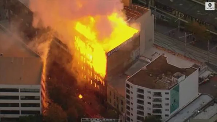 Fire breaks out at multi-storey building in Dhaka