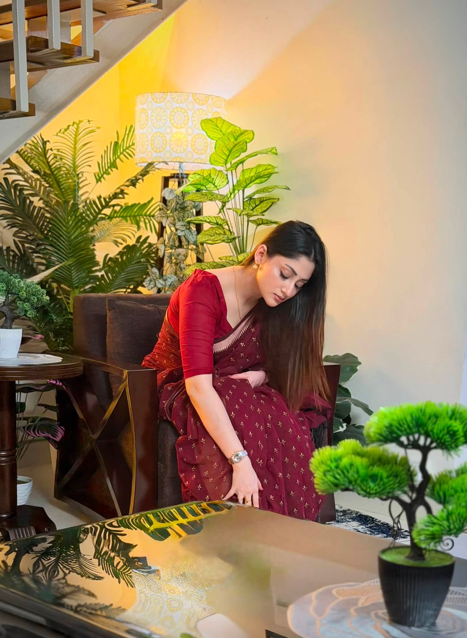 অভিনেত্রী ও মডেল পূজা চেরী। ছবি: ফেসবুক থেকে নেওয়া