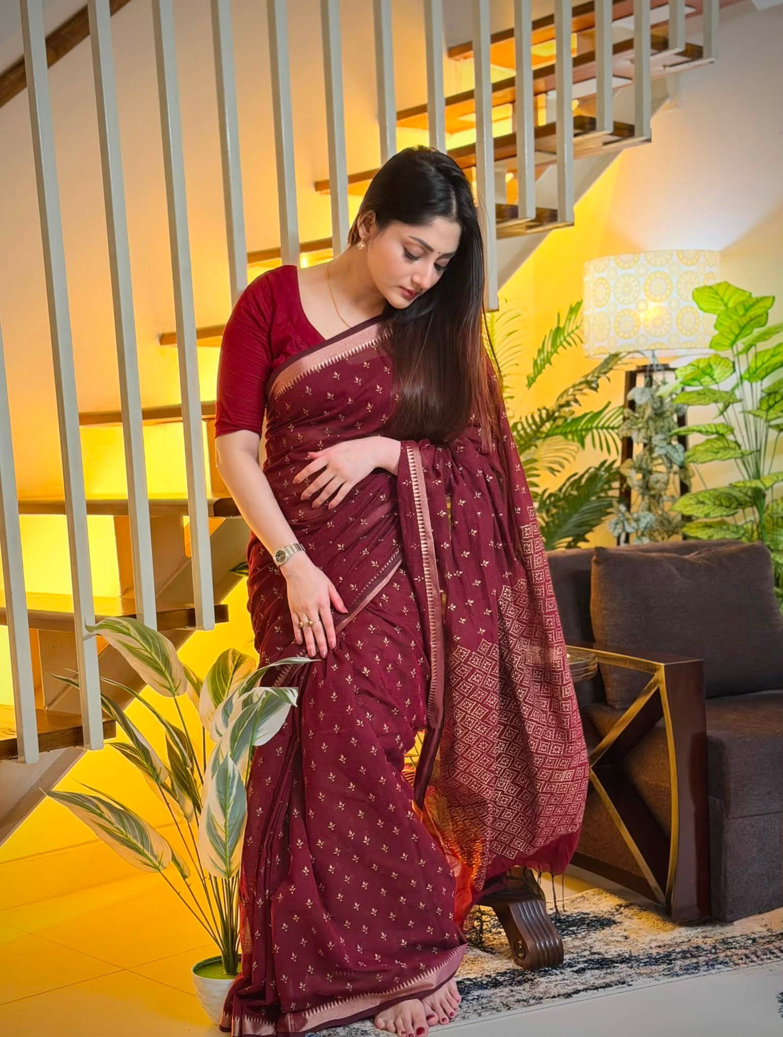 অভিনেত্রী ও মডেল পূজা চেরী। ছবি: ফেসবুক থেকে নেওয়া