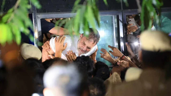 আবারো আটক রাহুল ও প্রিয়াঙ্কা গান্ধী