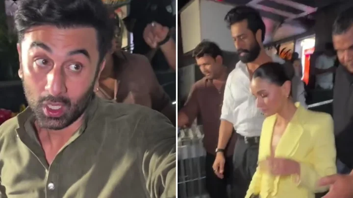 আলিয়া-ভিকির সঙ্গে ছবি তুলতে গিয়ে মেজাজ হারালেন রণবীর