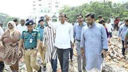 মাদকের আড্ডা উচ্ছেদ করে খেলার মাঠ করার ঘোষণা ডিএসসিসি প্রশাসকের