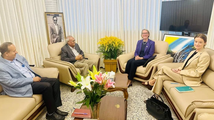 রুহুল কবির রিজভীর সঙ্গে ব্রিটিশ হাইকমিশনের সাক্ষাৎ
