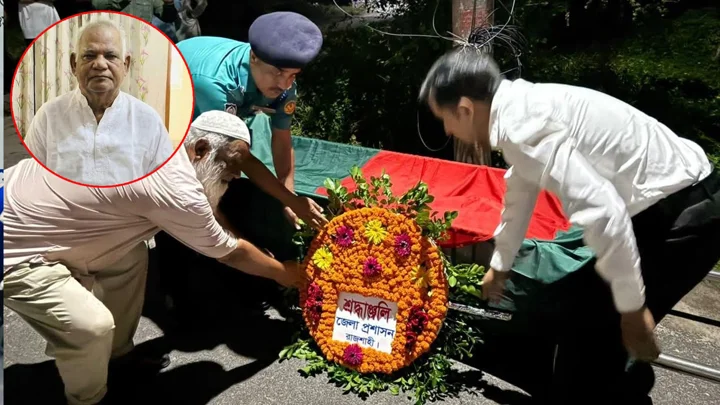 বীর মুক্তিযোদ্ধা আব্দুস সাত্তার আর নেই, রাষ্ট্রীয় মর্যাদায় দাফন