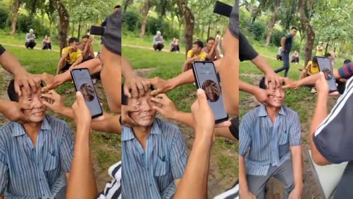 কোনোভাবেই নাগা ব্যক্তির চোখ শনাক্ত করতে পারছে না বায়োমেট্রিক স্ক্যানার!