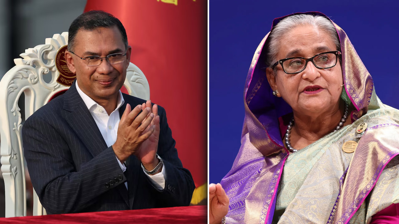হাসিনাকে ফেরত না দিলে ভারত সফর করবেন না তারেক রহমান