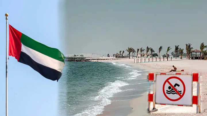 ট্যাঙ্কার থেকে তেল ছড়িয়ে পড়ায় শারজাহ’র সব সৈকত বন্ধ ঘোষণা