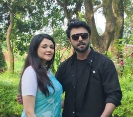 ছবি: শার্লিন ফারজানা ও জিয়াউল ফারুক অপূর্ব