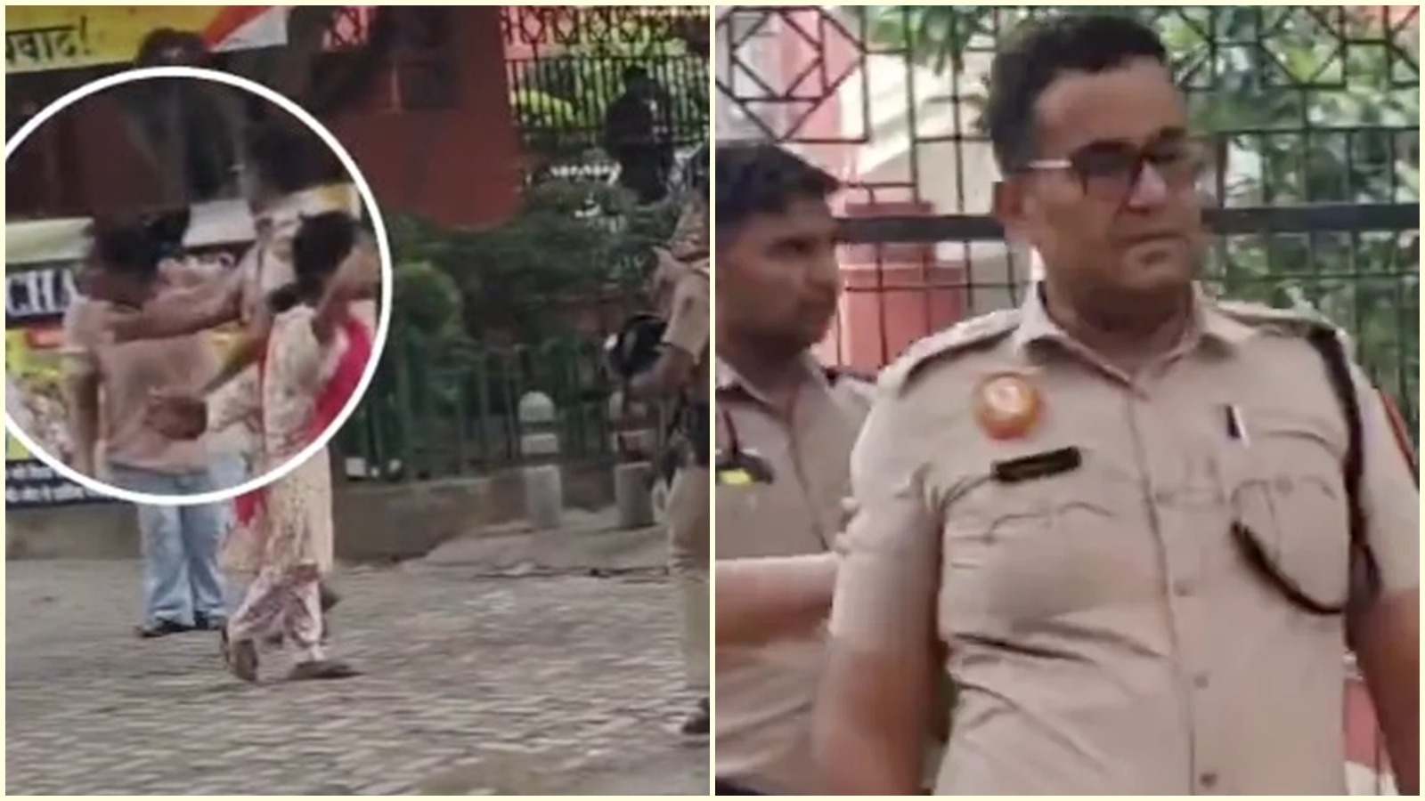 নারী আন্দোলনকারীকে থাপ্পড়, পুলিশ কর্মকর্তাকে দায়িত্ব থেকে অব্যাহতি