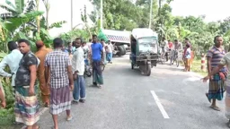 বাজারে যাওয়ার পথে ট্রাকচাপায় প্রাণ গেল ২ নারীর