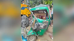ত্রিশালে ট্রাক-অটোরিকশা সংঘর্ষে নিহত ২