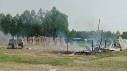 কুড়িগ্রামে জমি দখল নিয়ে সংঘর্ষে নিহত ১, বাড়িতে আগুন