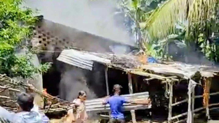 সাবলেট বাসায় গৃহবধূকে গলা কেটে হত্যা, স্বামীর বাড়িতে ভাঙচুর ও আগুন