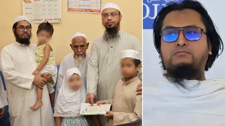সৌদিতে নিহত আলেমের পরিবারকে ১০ লাখ টাকা দিলেন আহমাদুল্লাহ 