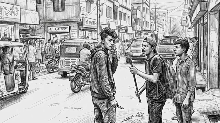 শহর ছাড়িয়ে প্রত্যন্ত অঞ্চলেও সক্রিয় কিশোর গ্যাং