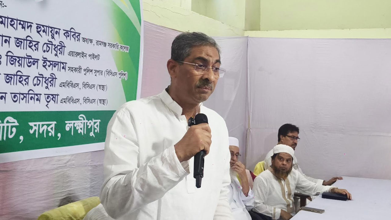 লক্ষ্মীপুর পৌরসভার সেবার মান নিয়ে পানিসম্পদমন্ত্রীর ক্ষোভ