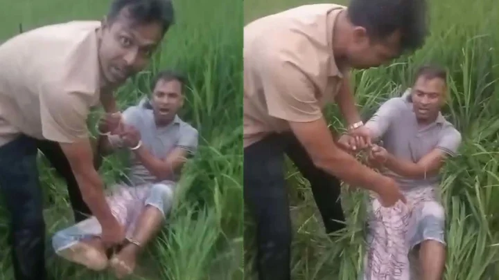 পুলিশ দেখে দেড় কিলোমিটার দৌড়েও শেষ রক্ষা হয়নি