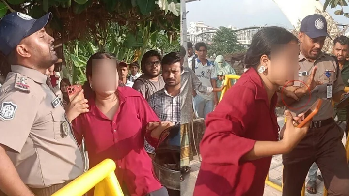 সার্জেন্টের সঙ্গে অসদাচরণ, নারীসহ দুজনের ৭ দিনের জেল