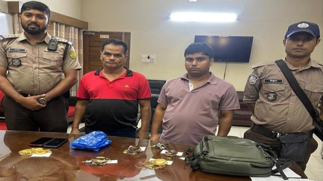 ধানমন্ডি থেকে ৮৯ লাখ টাকার চোরাই স্বর্ণ উদ্ধার