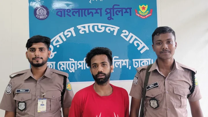 তুরাগে চাঁদাবাজ-ছিনতাইকারী ১৪ মামলার আসামি গ্রেপ্তার