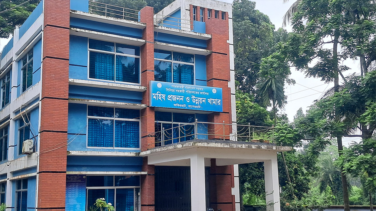 খামারের প্রশাসনিক কার্যালয়। ছবি: এশিয়া পোস্ট