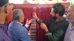 দশানী-গিলাতলা সড়কের সংস্কার কাজের উদ্বোধন করলেন সেতুমন্ত্রী