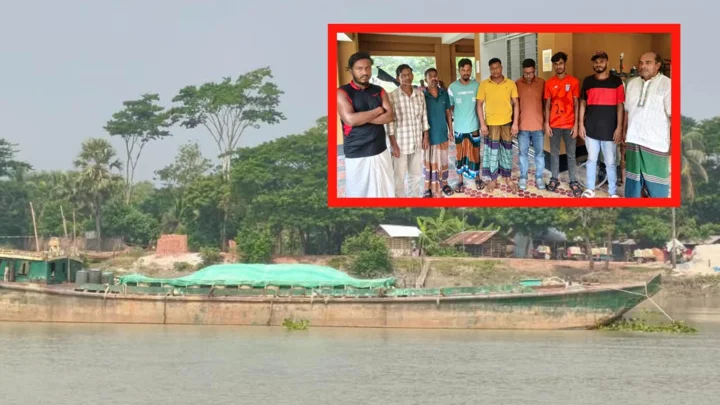সুন্দরবনে ২৬০ টন ইন্দোনেশীয় কয়লাসহ কার্গো জাহাজ আটক