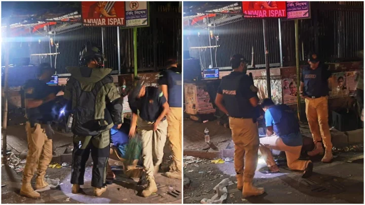 বঙ্গভবন মোড়ে ‘বোমা’ আতঙ্ক, সন্দেহজনক ব্যাগে মিলল পচা ফল