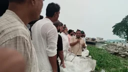 মেহেন্দিগঞ্জে নদীভাঙন রোধে ৭৩৯ কোটি টাকার প্রকল্পের কাজ শুরু