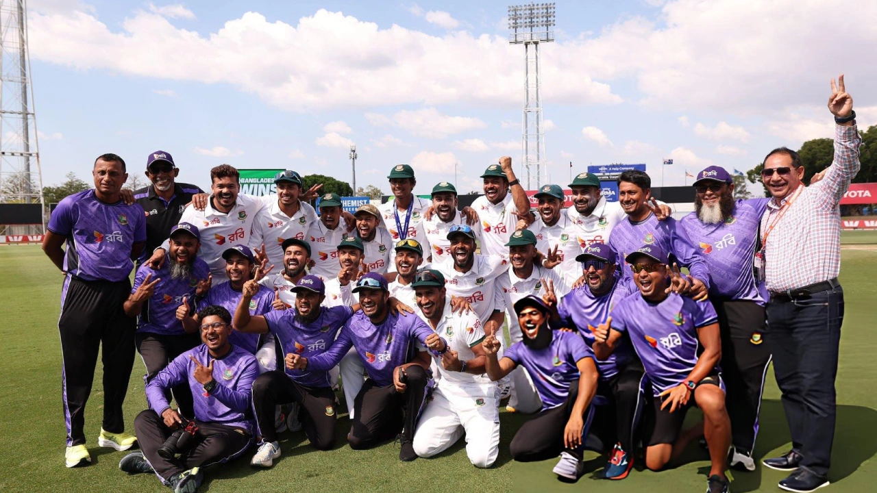 bd cricket team after winning vs aus
