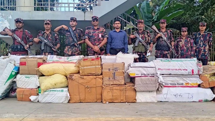 কুমিল্লায় কোটি টাকার ভারতীয় পণ্য জব্দ