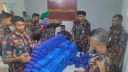 টেকনাফে সীমান্তবর্তী এলাকায় ১৪ লাখ ইয়াবাসহ আটক ২