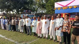যুবলীগ নেতাদের নিয়ে খেলা উদ্বোধন করলেন বিএনপি-জামায়াত নেতারা