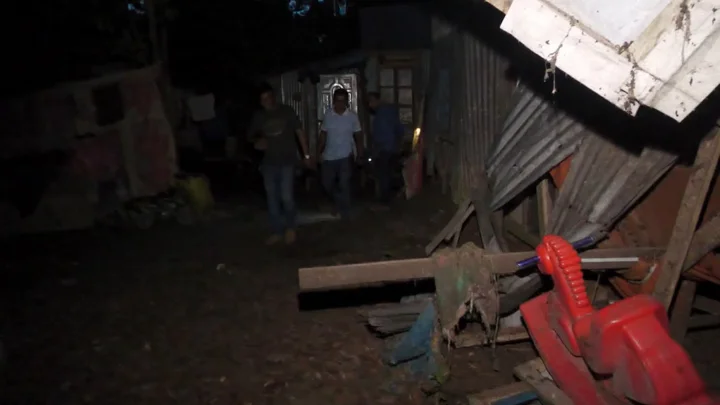 পরিত্যক্ত ঘরে হাতবোমা বিস্ফোরণ