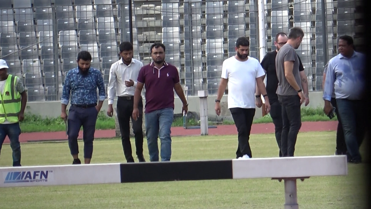brazil team at national stadium