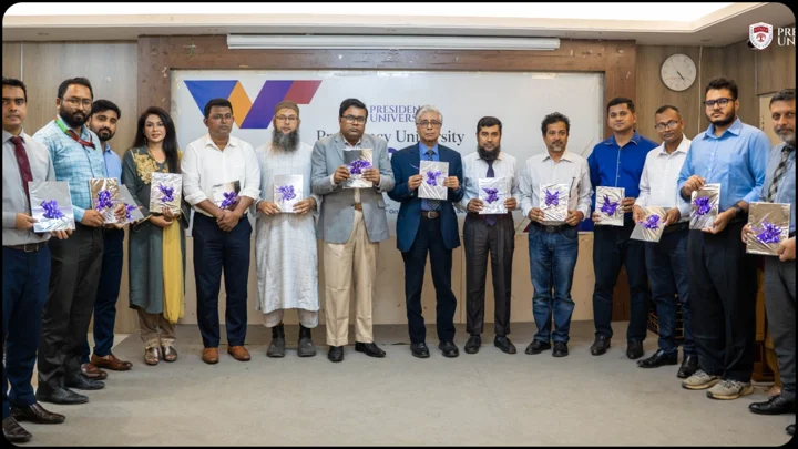 প্রেসিডেন্সি ইউনিভার্সিটি জার্নালের আনুষ্ঠানিক উন্মোচন, গবেষণা ও প্রকাশনায় আন্তর্জাতিক মান অর্জনের প্রত্যাশা
