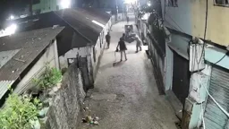 রাতে পথচারীর ব্যাগ ছিনতাই, সিসি ক্যামেরার ভিডিও ভাইরাল