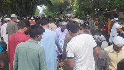 শিশুদের বাঁচাতে গিয়ে ট্রেনে কাটায় মিন্টুর মৃত্যু, হাত-পা হারাল রাহাত