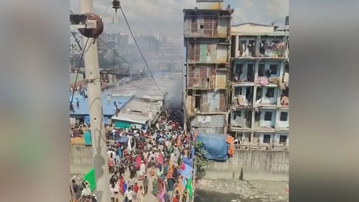 চট্টগ্রামের আলী মার্কেটে আগুন