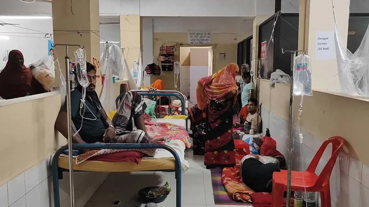 চাঁপাইনবাবগঞ্জে ডেঙ্গুর প্রকোপ, হাসপাতালে বাড়ছে চাপ
