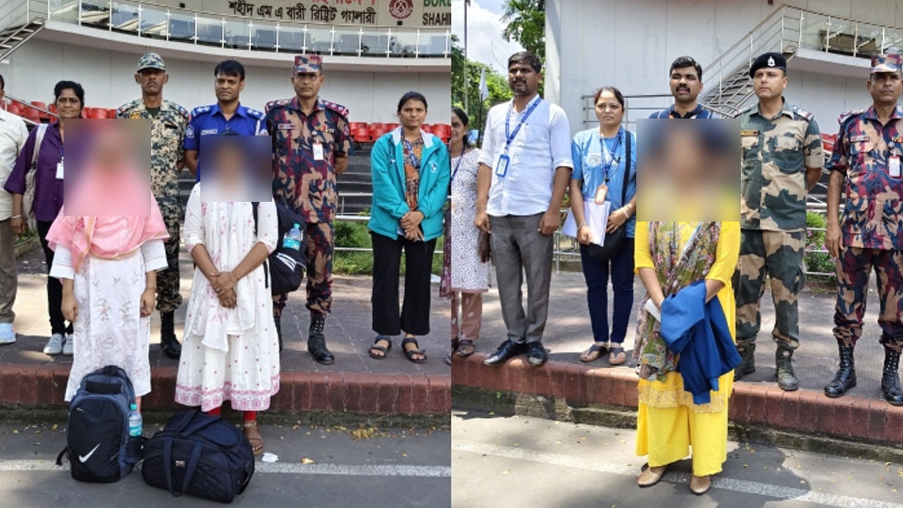 ভারতে কারাভোগ শেষে দেশে ফিরলেন ৩ নারী