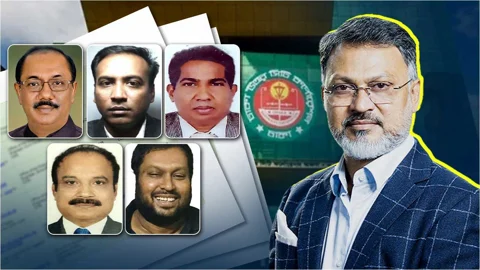 জুলাই হত্যা মামলার আসামি পাঁচ আ.লীগ নেতাকে ৮০৫ কোটির কাজ দিল ডিএনসিসি