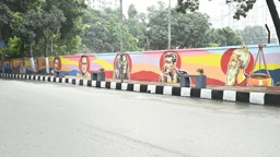 ফুটপাত দখলমুক্ত করে নান্দনিক রূপ দিল ডিএসসিসি