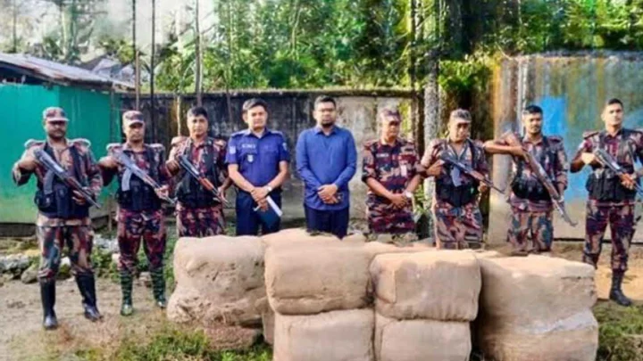 সীমান্তে বিজিবির অভিযানে ৫৩ লাখ টাকার ভারতীয় মালামাল জব্দ