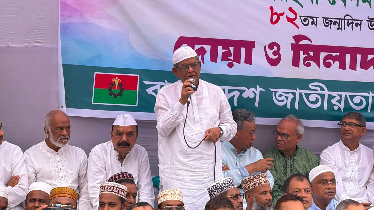 বিএনপির আজকের অবস্থানের মূল কারিগর খালেদা জিয়া: মির্জা ফখরুল
