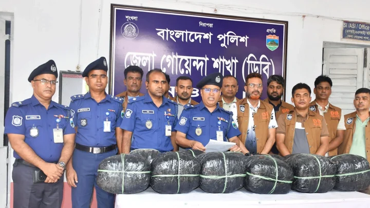 নওগাঁয় গাঁজাসহ মাদক কারবারি গ্রেপ্তার