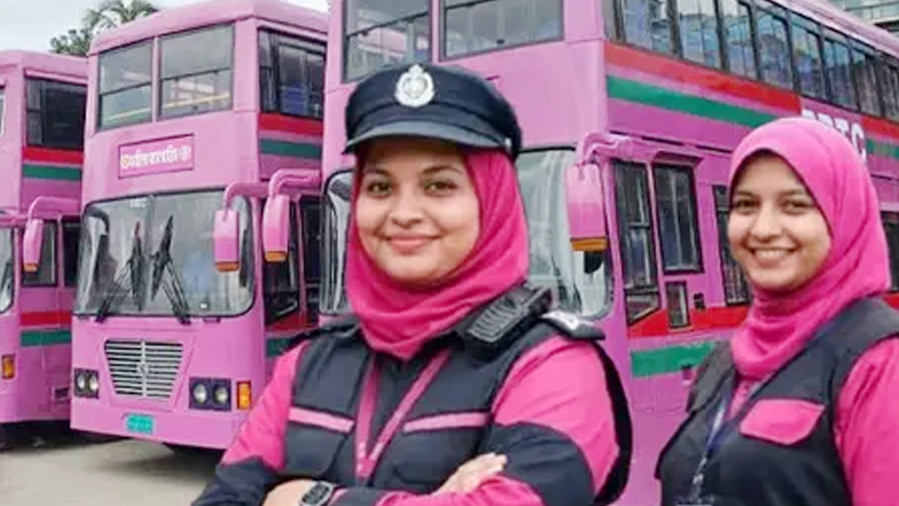 female driver