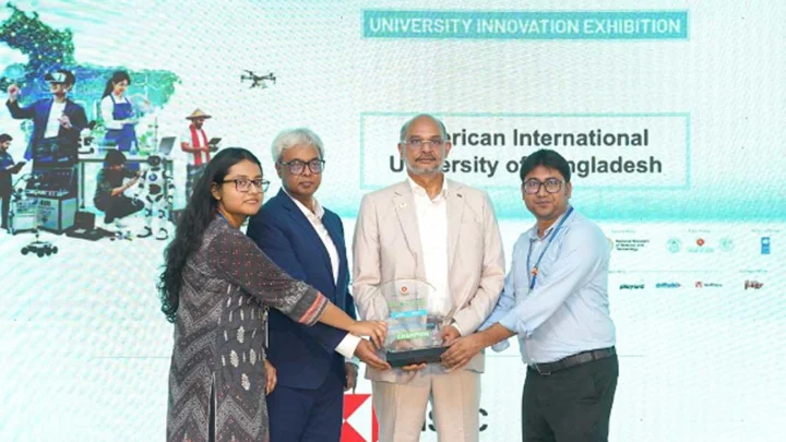 বাংলাদেশ ইনোভেশন ফেয়ার-২০২৬ অ্যাওয়ার্ড পেল এআইইউবি